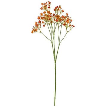 Chloe Gipskruid Oranje kunstbloem 70 cm per stuk, Ophalen of Verzenden, Nieuw