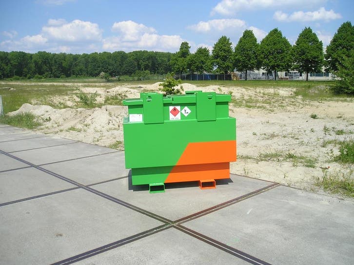 Dieseltank 500 liter IBC Robuuste, Zakelijke goederen, Agrarisch | Tractoren