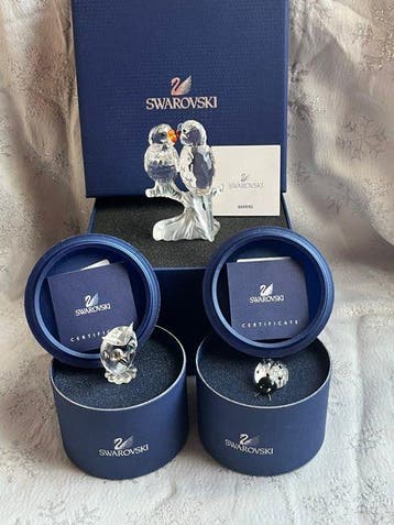 Swarovski - Swarovski - sculptuur, Swarovski kristallen