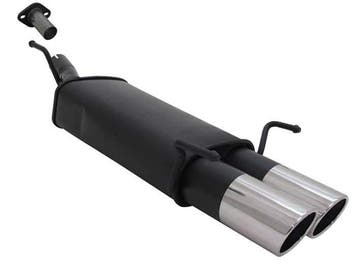Novus sportuitlaat Opel Astra G Hatchback 2x76mm SR-Design, Verzenden, Nieuw