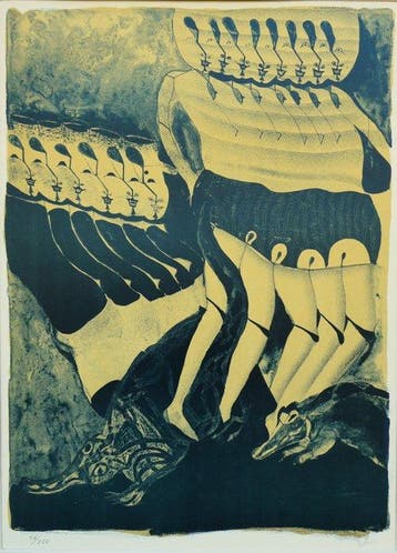Francisco Toledo (1940-2019) - Dancers and crocodiles, Antiek en Kunst