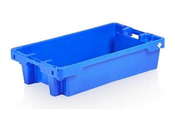 Viskrat Stappelbaar 20 KG/35L Blauw, Verzenden, Nieuw in verpakking