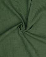 Double Gauze Katoen Bos Groen, Nieuw, Groen