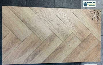 Visgraat Pvc Parket 30X Kleur v. a. €14,95m2 incl. Btw, Nieuw, 75 m² of meer, Crème, Laminaat