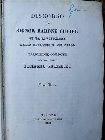 Barone Cuvier; Alessandro Bertrand; Ignazio Paradisi -