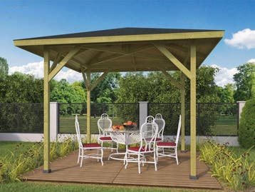 P020829 - Prieel Econoom vuren groen..., Tuin en Terras, Nieuw