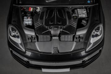 Dit is een Porsche Cayenne S V6 carbon Eventuri intake, Verzenden
