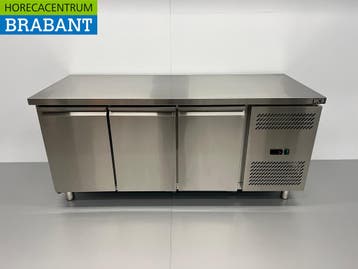 RVS HCB Koelwerkbank 3 deuren 179,5 cm 230V Horeca, Ophalen of Verzenden, Nieuw in verpakking