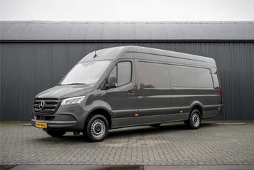 Zakelijke Lease |  Mercedes-Benz Sprinter 315 CDI L4H2 | LED, Stof, Gebruikt, Mercedes-Benz, Zilver of Grijs