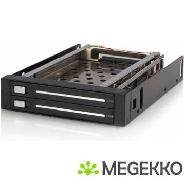 StarTech.com 2-Bay 2,5 inch Hot-Swappable SATA Mobile Rack, Verzenden, Nieuw, Startech