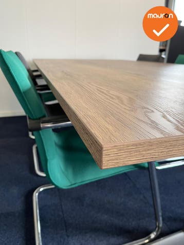 Ahrend  vergadertafel - 240x120cm - Antraciet onderstel - bl, Vergader- of Presentatieruimte, Ophalen of Verzenden, Gebruikt, Tafel