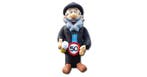 Goedkoop een Abraham opblaaspop huren vanaf €29,- per dag, Nieuw