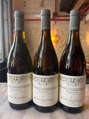 2023 Michel Bouzereau Genevrières - Meursault 1er Cru - 3, Nieuw