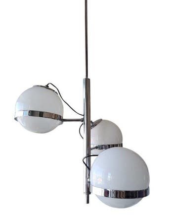 nello stile di Goffredo Reggiani - Lamp - Opaline glas