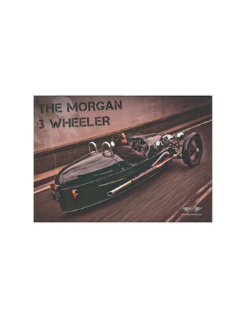 2015 MORGAN 3 WHEELER BROCHURE ENGELS, Nieuw, Author