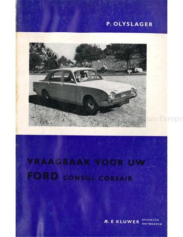 1964 - 1965 FORD CONSUL CORSAIR VRAAGBAAK, Auto diversen