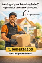 Woning ontruiming / huis ontruimen / leegmaken zolder tuin, Inpakservice, Opslag