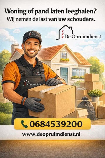 Woningontruiming Amsterdam - Ontruimen leegmaken afvoeren!, Inpakservice, Opslag