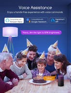 E27 LED lamp - Dimbaar - Smart lamp - 6,5W - 6 stuks - Aigos, Verzenden, Zo goed als nieuw