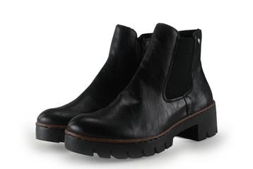 Rieker Chelsea boots in maat 39 Zwart, Kleding | Dames, Verzenden, Zwart, Overige typen, Zo goed als nieuw