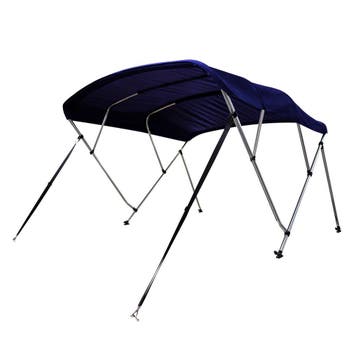 Navishade Biminitop 4 Boog 137cm Navy Doek-Breedte 170 - 182, Ophalen of Verzenden, Nieuw