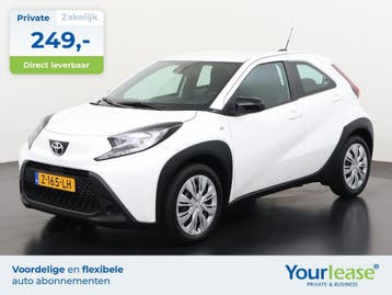 Toyota Aygo X | ook AUTOMAAT | v.a. 249,- | Op Voorraad, Voorwielaandrijving, Handgeschakeld, Nieuw, Benzine