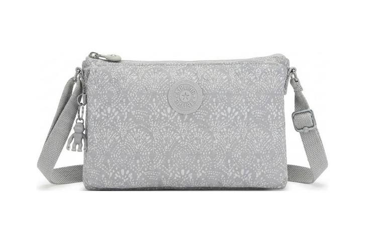 Kipling Schoudertas Grijs, Sieraden, Tassen en Uiterlijk, Tassen | Damestassen, Grijs, Zo goed als nieuw, Verzenden