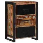 vidaXL Ladekast Multicolor 50x35x70 cm Massief Hout, Verzenden, Nieuw, Overige houtsoorten