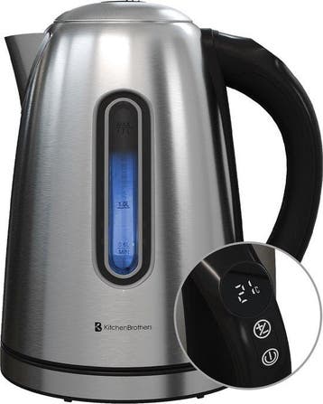 2dekans | KitchenBrothers Waterkoker - Met, Witgoed en Apparatuur, Waterkokers, Ophalen of Verzenden, Zo goed als nieuw