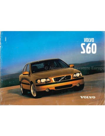 2001 VOLVO S60 INSTRUCTIEBOEKJE NEDERLANDS, Auto diversen, Handleidingen en Instructieboekjes