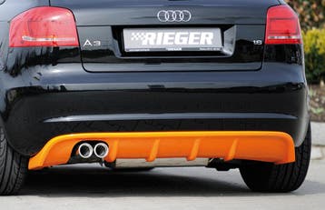 Rieger diffuser | geschikt voor Audi A3 8P 2008-2013 5D Spor, Verzenden, Nieuw, Audi