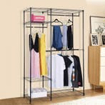 2dekans | Coast Draagbare stalen kast hanger opslag Rack, Ophalen of Verzenden