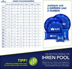 Zwembad kussen - Luchtkussen zwembad - 120x120 cm - Blauw -, Verzenden, Zo goed als nieuw