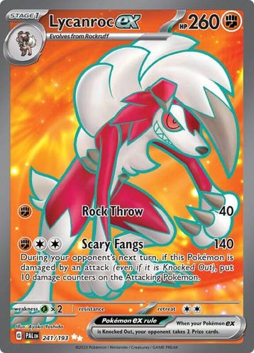 Lycanroc ex (PAL 241), Ophalen of Verzenden, Nieuw