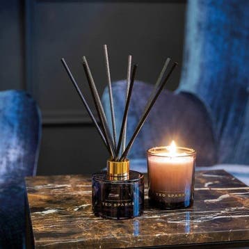 Ted Sparks - Geurkaars & Geurstokjes Diffuser - Gift Set, Verzenden, Nieuw