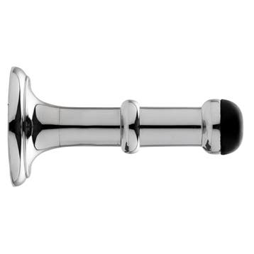 Deurstopper in glanzend nikkel - muurbescherming - De Oud..., Doe-het-zelf en Verbouw, Ophalen of Verzenden, Nieuw, Koper of Messing