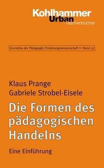 Die Formen pädagogischen Handelns, Ophalen of Verzenden, Nieuw