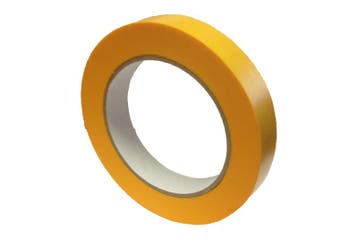 Afplakband oranje 19mm x 50m, oranje, Doe-het-zelf en Verbouw, Verzenden, Nieuw