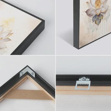 DIY Poster Frame Set: Metaal & Hout in 8 Kleuren voor Galeri, Verzenden, Nieuw