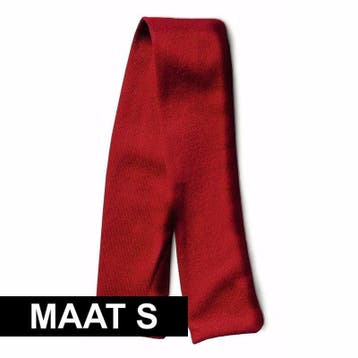 Kinder knuffels rode sjaal maat S - katoen - Clothies, Verzenden, Nieuw