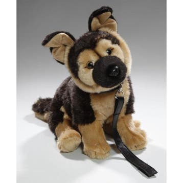 CarlDick Duitse herdershond knuffel - pluche - 25 cm - aan, Verzenden, Nieuw