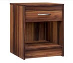 Nachtkastje Hamburg Wenge look 50x40x35cm (Slaapkamer), Verzenden, Nieuw