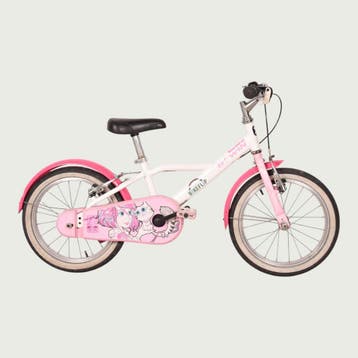 B-TWIN kinderfiets 16 inch, Ophalen of Verzenden, Gebruikt, B-TWIN