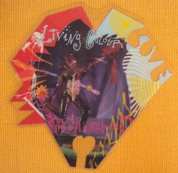 vinyl picture / shape - Living Colour - Love Rears Its Ug..., Verzenden, Zo goed als nieuw