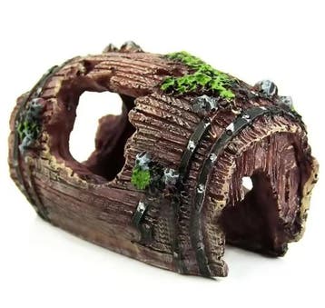 Aquarium Wijnvat Schuilgrot Decoratie voor Vissen Reptielen, Verzenden, Nieuw