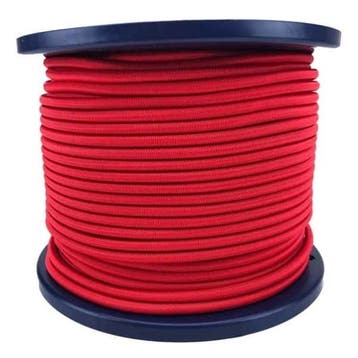 3mm Elastisch Touw - Rood - 100 meter op rol, Ophalen of Verzenden, Nieuw