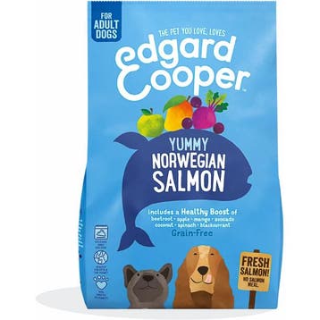 Edgard & Cooper Hond Zalm 12kg grote brok, Verzenden, Nieuw