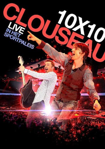 dvd - Clouseau - 10X10 - Live In Het Sportpaleis, Verzenden, Zo goed als nieuw