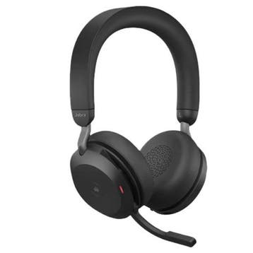 Jabra Evolve2 75 - Draadloze Office Headset - USB-C PS4, Spelcomputers en Games, Spelcomputers | Sony PlayStation 4, Ophalen of Verzenden