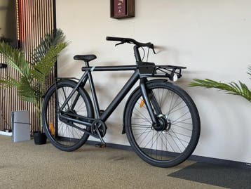 VanMoof S3 Matzwart | 1.800 km | Voor- en achterrek | MME, Ophalen, Zo goed als nieuw, 51 tot 55 cm, Vanmoof